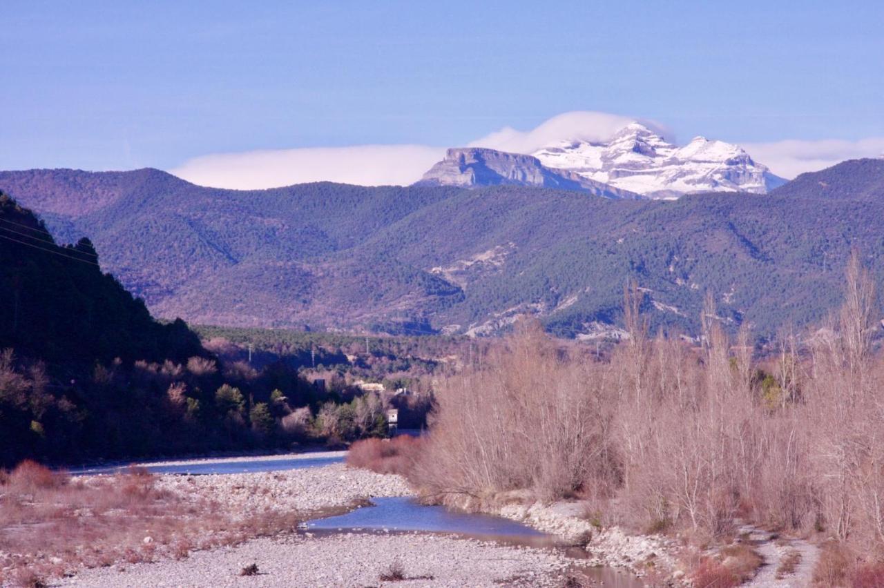 Apartamento Vista Al Ara Aínsa Dış mekan fotoğraf